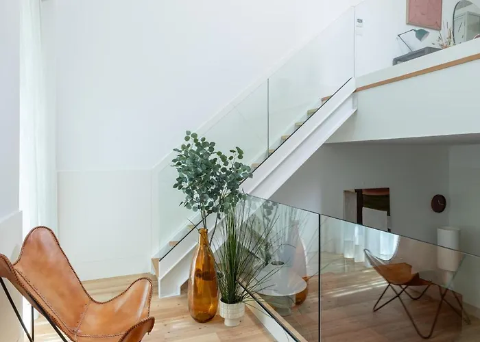 Apartman Breathtaking Loft In Award-winning Building Porto