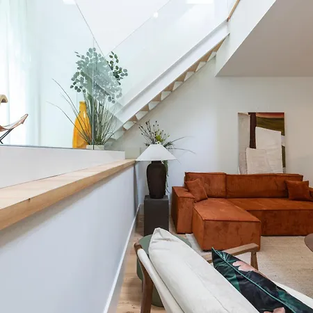 Lägenhet Breathtaking Loft In Award-winning Building Oporto